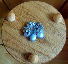 Heirloom Hourglass Unity Sand Ceremony Hourglass The Acorn Wedding Unity Sand Ceremony Hourglass in Clear Oak by Heirloom Hourglass