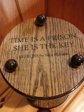 Heirloom Hourglass Unity Sand Ceremony Hourglass The Lakeside Wedding Unity Sand Ceremony Hourglass in Dark Oak by Heirloom Hourglass