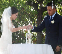 Heirloom Hourglass Unity Sand Ceremony Hourglass The Wedding Day in Ivory Unity Sand Ceremony Hourglass by Heirloom Hourglass