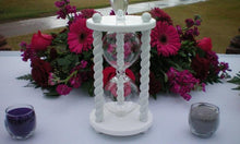 Heirloom Hourglass Unity Sand Ceremony Hourglass The White Wedding Unity Sand Ceremony Hourglass by Heirloom Hourglass