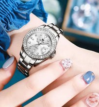 Diamond Dial Quartz Watch for Women