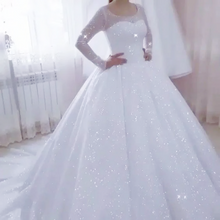 Heirloom Collections dress Gorgeous Princess A-Line Wedding Dress with Glitter