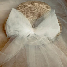 Heirloom Hourglass hat Beach Bride Wedding or Honeymoon Straw Hat