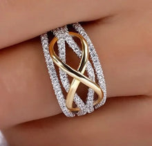 Heirloom Hourglass Ring 5 Infinite Love Heart Infinity Hourglass Ring
