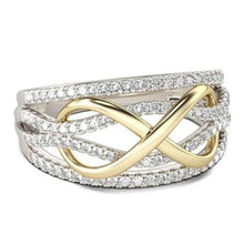 Heirloom Hourglass Ring Infinite Love Heart Infinity Hourglass Ring