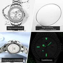 Heirloom Hourglass watch Diamond Dial Quartz Watch for Women