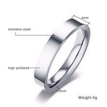 Heirloom Hourglass wedding band Stainless Steel Wedding Bands for Couples