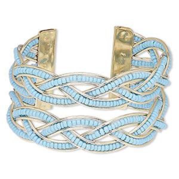 Turquoise Blue Cuff Bracelet