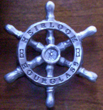 Heirloom Hourglass custom charms Custom Ship Wheel Charm Closure by Heirloom Hourglass The Original Wedding Hourglass