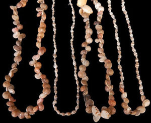 Heirloom Hourglass jewelry wedding shop Assorted Sea Shell Lei Necklaces - 12 - 1 Dozen