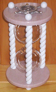 Heirloom Hourglass Unity Sand Ceremony Hourglass Hibiscus Unity Sand Ceremony Hourglass by Heirloom Hourglass