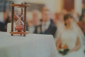 Heirloom Hourglass Unity Sand Ceremony Hourglass The Caladesi Wedding Unity Sand Ceremony Hourglass by Heirloom Hourglass