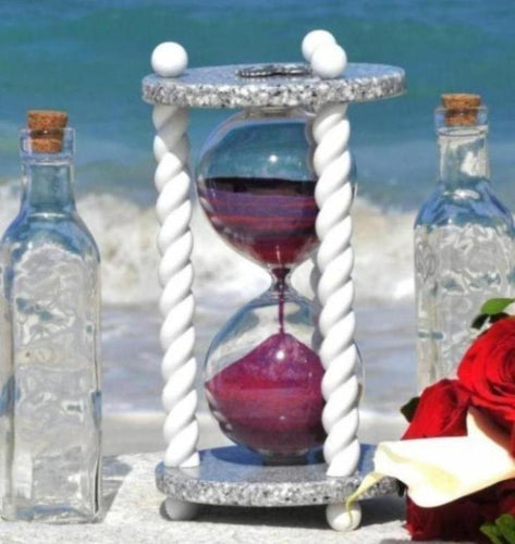 Heirloom Hourglass Unity Sand Ceremony Hourglass The Constellation Wedding Unity Sand Ceremony Hourglass by Heirloom Hourglass