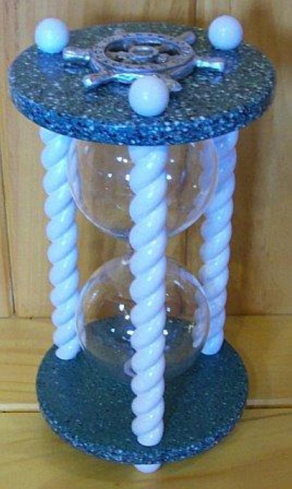 Heirloom Hourglass Unity Sand Ceremony Hourglass The Emerald Tides Unity Sand Ceremony Hourglass by Heirloom Hourglass