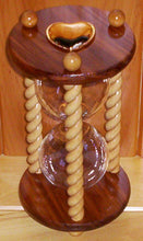 Heirloom Hourglass Unity Sand Ceremony Hourglass The Hope Chest Cedar Wedding Unity Sand Ceremony Hourglass by Heirloom Hourglass