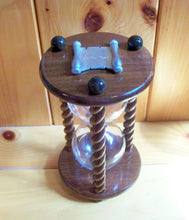 Heirloom Hourglass Unity Sand Ceremony Hourglass The Legacy Walnut Wedding Unity Sand Ceremony Hourglass by Heirloom Hourglass