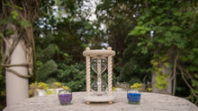 Heirloom Hourglass Unity Sand Ceremony Hourglass The Natural Unity Sand Ceremony Hourglass™ in Poplar or Oak by Heirloom Hourglass