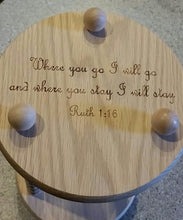Heirloom Hourglass Unity Sand Ceremony Hourglass The Natural Unity Sand Ceremony Hourglass™ in Poplar or Oak by Heirloom Hourglass