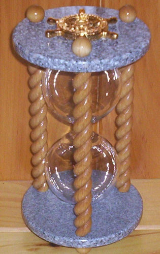 Heirloom Hourglass Unity Sand Ceremony Hourglass The Oasis Unity Sand Ceremony Hourglass by Heirloom Hourglass