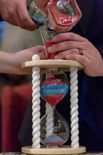 Heirloom Hourglass Unity Sand Ceremony Hourglass The Paradise Wedding Unity Sand Ceremony Hourglass by Heirloom Hourglass