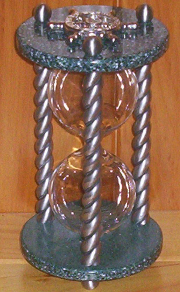 Heirloom Hourglass Unity Sand Ceremony Hourglass The Waterfall Wedding Unity Sand Ceremony Hourglass by Heirloom Hourglass