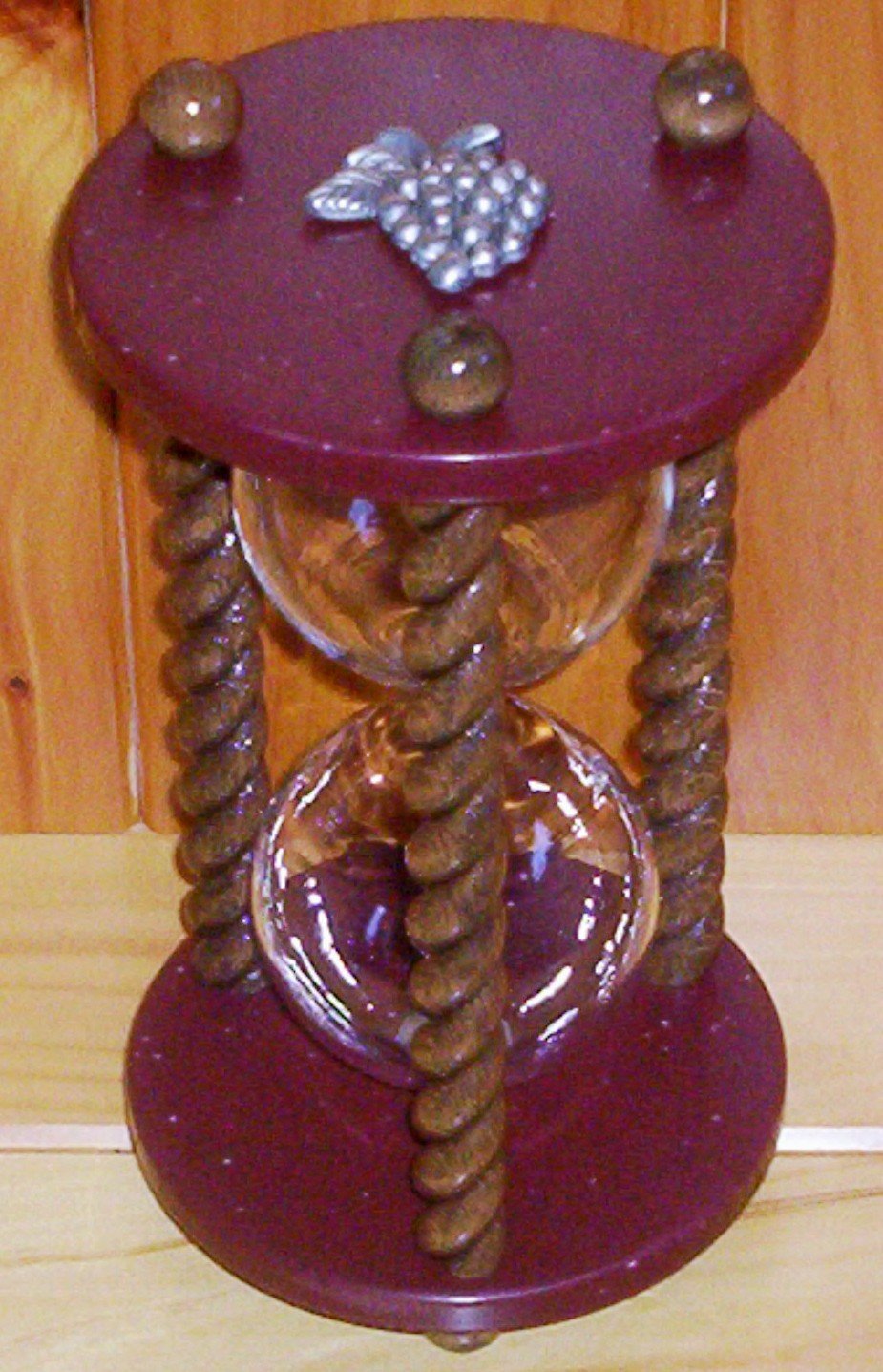 Heirloom Hourglass Unity Sand Ceremony Hourglass Vineyard Wedding Unity Sand Ceremony Hourglass by Heirloom Hourglass