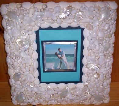 Heirloom Hourglass wedding accessories Seashell Wedding Photo Album
