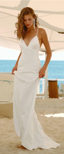 Heirloom Hourglass wedding dress Sexy Beach Wedding Dress with Spahetti Straps