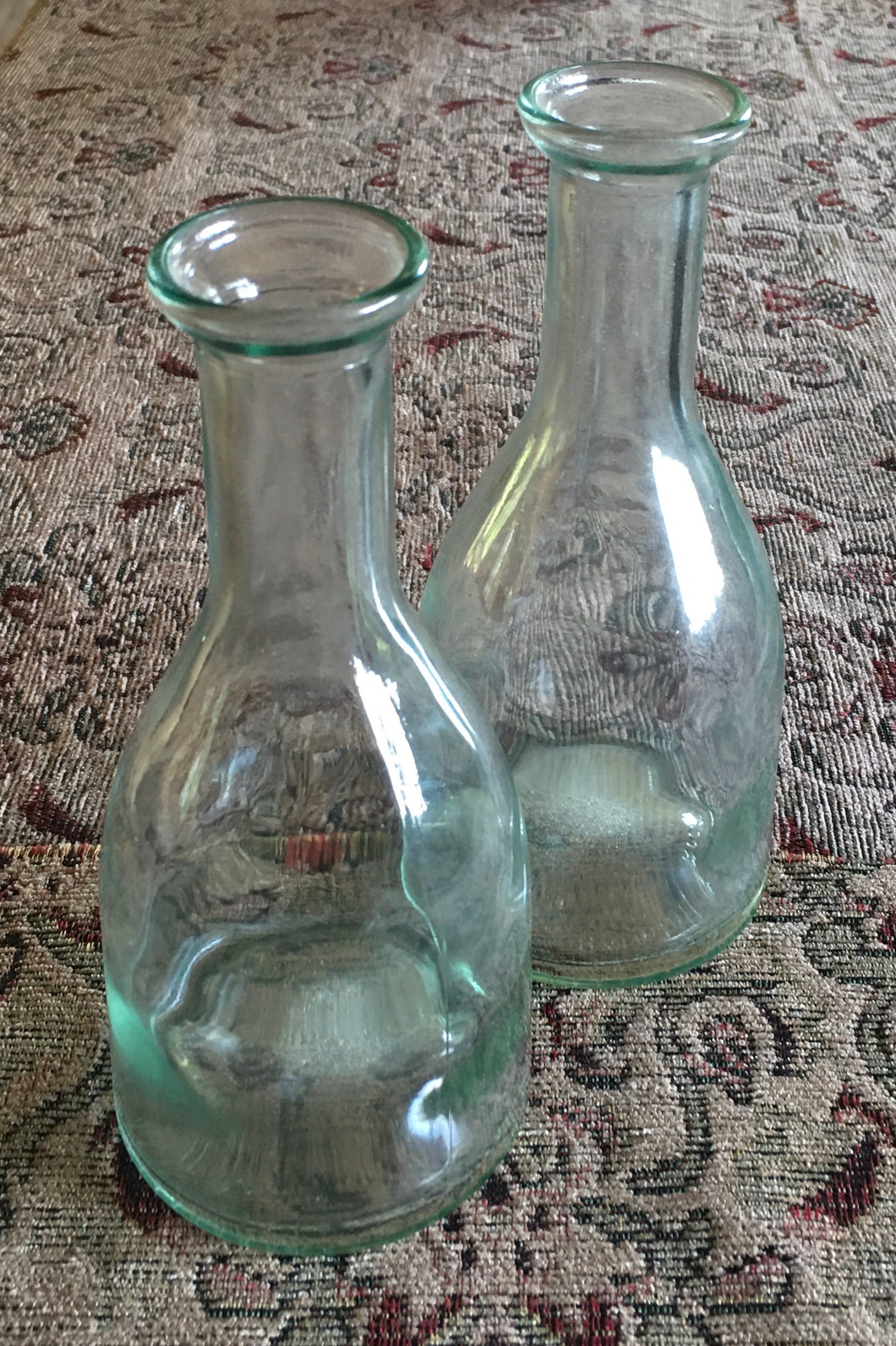 Set of 2 Custom Glass Sand Pourers
